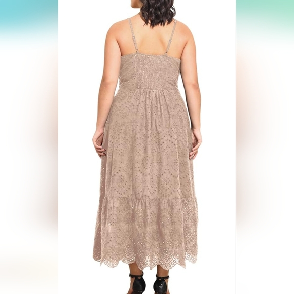 PINUP FASHION Open Knit Dress with Pockets - Picture 3 of 7